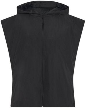 The Row Ledan Hooded Zipper Casual Jacket - Black