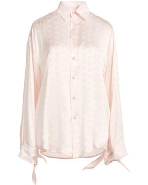 Balenciaga Casual Long-Sleeve Shirt - Pink