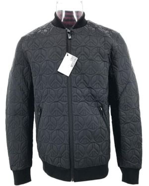 Moschino Long-Sleeved Zipper Casual Jacket - Blue