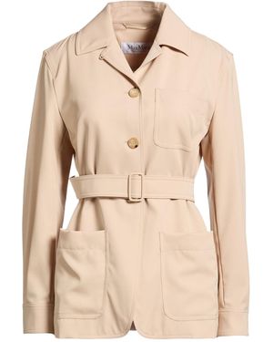 Max Mara Wool Coat - Natural