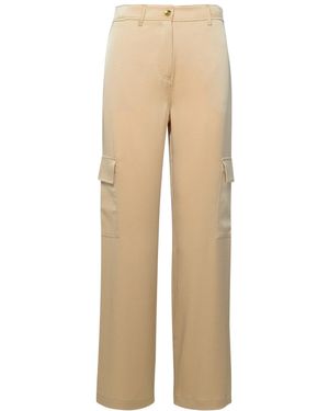 MICHAEL Michael Kors Cargo Trousers - Natural