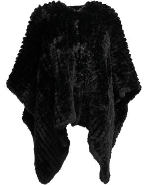 Pinko Asymmetrical Shawl - Black