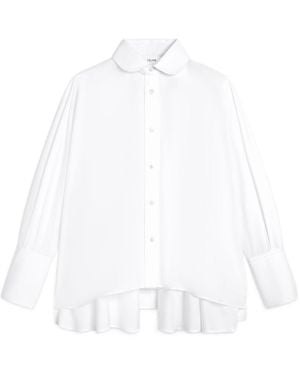 Celine Oversized Shirt - White