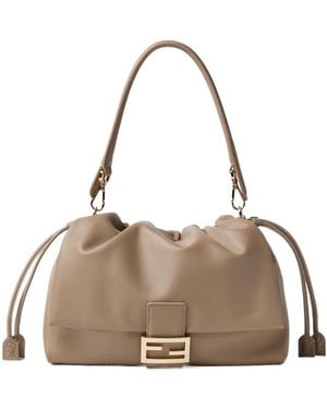 Fendi Baguette Soft Large - Natural