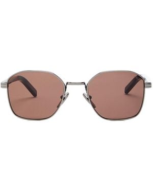 Prada Lightweight Round Metal Sunglasses - Pink