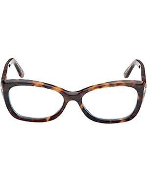 Tom Ford Eyewear Rectangular Frame Glasses - White