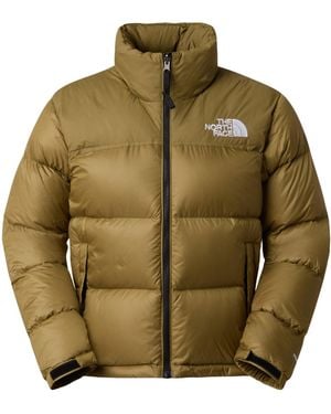 The North Face Solid Color Puffer Jacket - Green