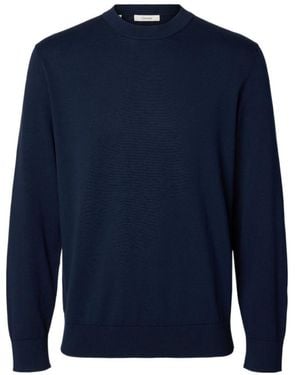 SELECTED Long-Sleeved Jumper - Blue