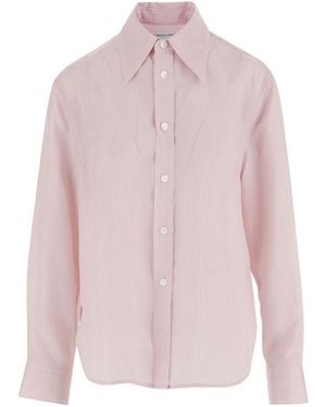 Bottega Veneta Long-Sleeved Shirt - Pink