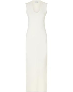 Stella McCartney Jersey Midi Dress - White