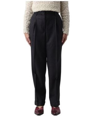 Incotex Belt-Loop Casual Trousers - Black