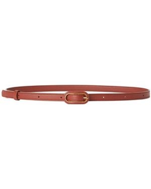 Loro Piana Buckle Belt - White