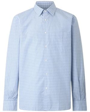 Aspesi Checked Shirt - Blue