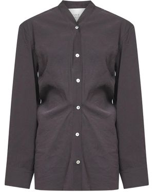 Studio Nicholson Long Sleeve Shirt - Blue