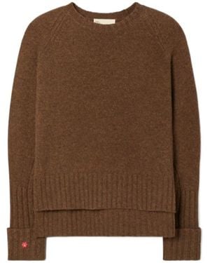 Tory Burch Merino Wool Sweater - Brown