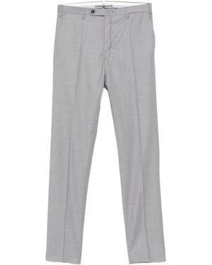 Incotex Slub-Texture Trousers - Grey