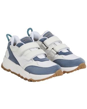 Brunello Cucinelli Leather Sneakers - Blue