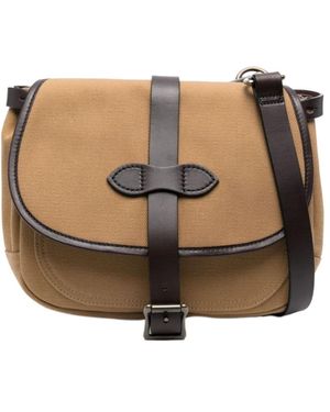 Filson Small Zipper Tote Bag - Brown
