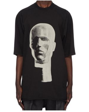 Rick Owens Jumbo Crewneck T-Shirt - Black
