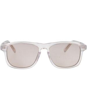 Maison Margiela Geometric Sunglasses - White