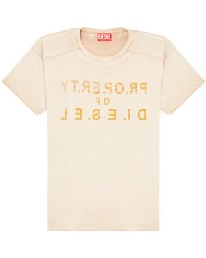 DIESEL Ily Logo-Print T-Shirt - White