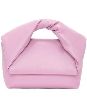 JW Anderson Jw Anderson Medium Twister Top Handle Bag - Pink