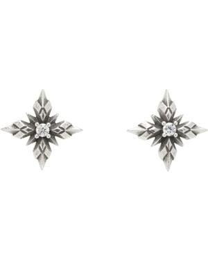Emanuele Bicocchi Stella Ventis Crystal Earrings - White