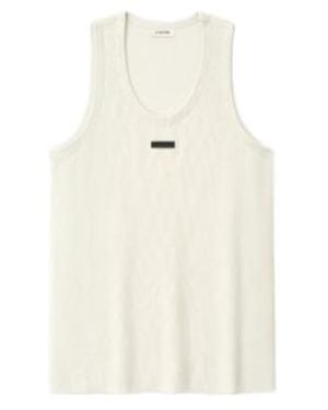 Fear Of God Knitted Tank Top - White