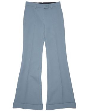 Acne Studios High-Waisted Trousers - Blue