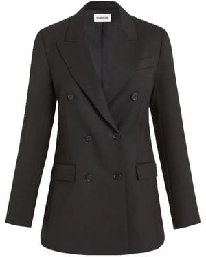 P.A.R.O.S.H. Double-Breasted Blazer - Black