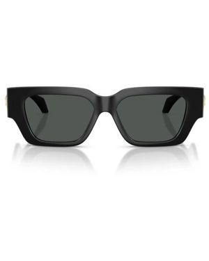 Versace Eyewear Rectangle-Frame Sunglasses - Multicolour