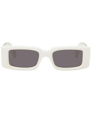 Off-White c/o Virgil Abloh Arthur Rectangular Frame Sunglasses - White