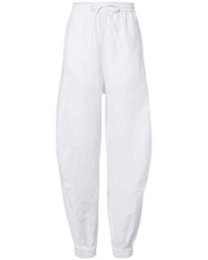 Rohe Elastic Waist Casual Pants - White