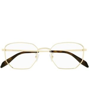McQueen Eyewear Geometric Frame Glasses - Multicolour