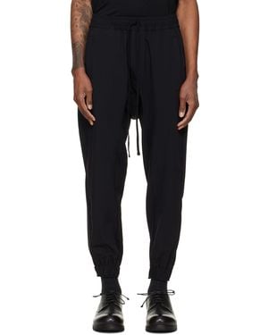 Thom Krom Cuffed Casual Pants - Black