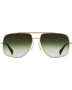 Dita Eyewear Navigator-Frame Sunglasses - Green