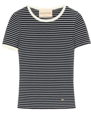 Valentino Short-Sleeved Knitwear - Blue