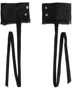 Ann Demeulemeester Dante Cuffs - Black