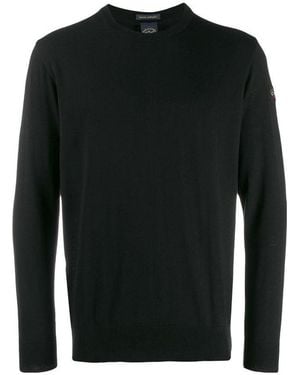 Paul & Shark Sweatshirt With Logo Patch - Black