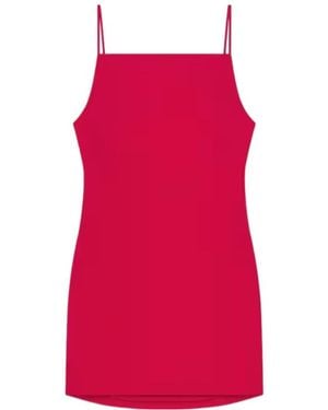 Givenchy Sliced Mini Dress - Red