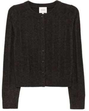 Reformation Hannah Cardigan - Black