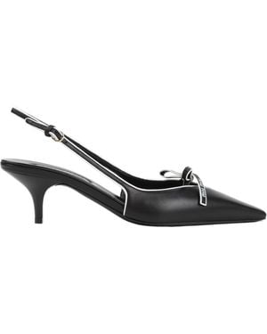 サンダル・ミュール MiuMiu FW25 Miu Miu With Heel Black (5I474EF055 038F0967) Miu Miu Sandal heels for Women | Online Sale up to 55% off