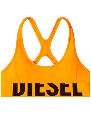 DIESEL Allison-D-Pop Cutout Sports Bra - Orange