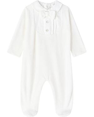 NANA-NANA Long-Sleeve Bodysuit - White