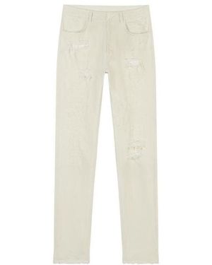 Givenchy Destroyed Slim-Fit Jeans - Natural