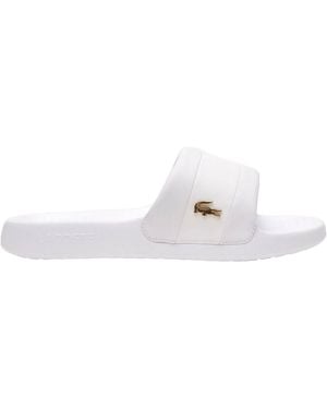 Lacoste Chunky Slide Sandal - White