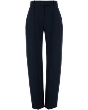 McQueen Straight-Leg Tailored Pants - Blue