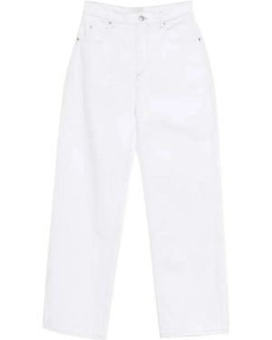 Isabel Marant Highwaist Straightleg Jeans - White