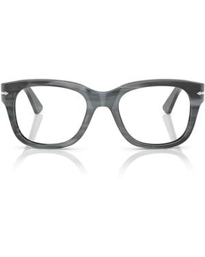 Persol Square-Frame Glasses - White