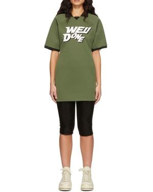 we11done Short-Sleeved Dress - Green
